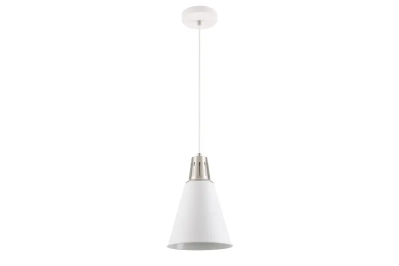 Decor Gianni Lampe à suspension blanche de style 22 cm de diamètre 8075