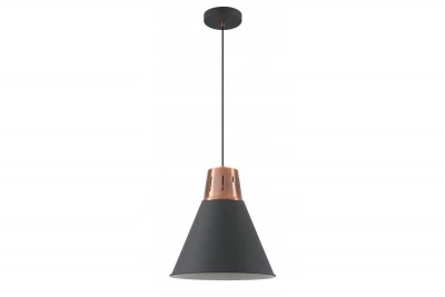 Decor Gianni Lampe à suspension élégante en cuivre noir 32 cm de diamètre 8105