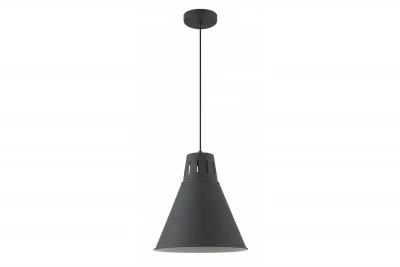 Decor Gianni Lampe à suspension élégante entièrement noire 32 cm de diamètre 8136