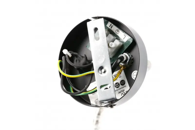 Decor Etore lampe murale noire avec bras en métal 11 cm de diamètre 1860