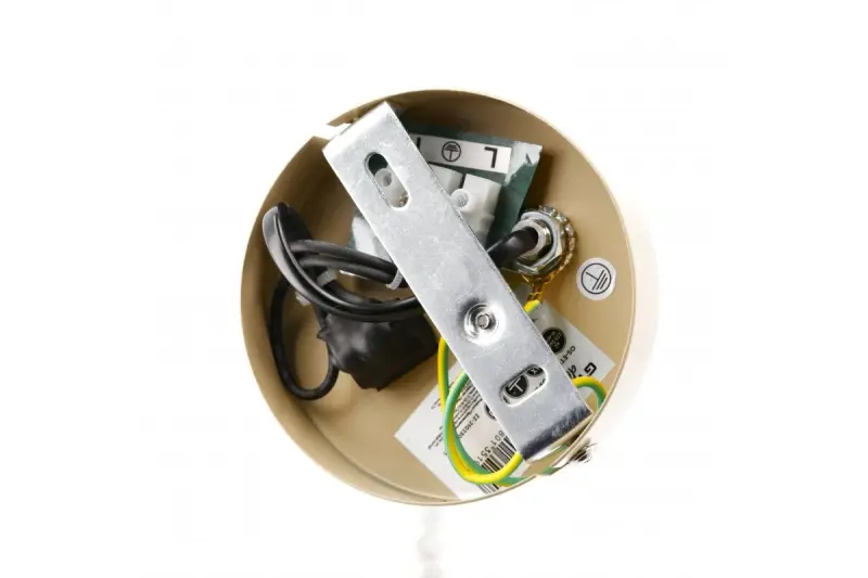 Decor Etore Lampe murale beige avec bras en métal 11 cm de diamètre 1907