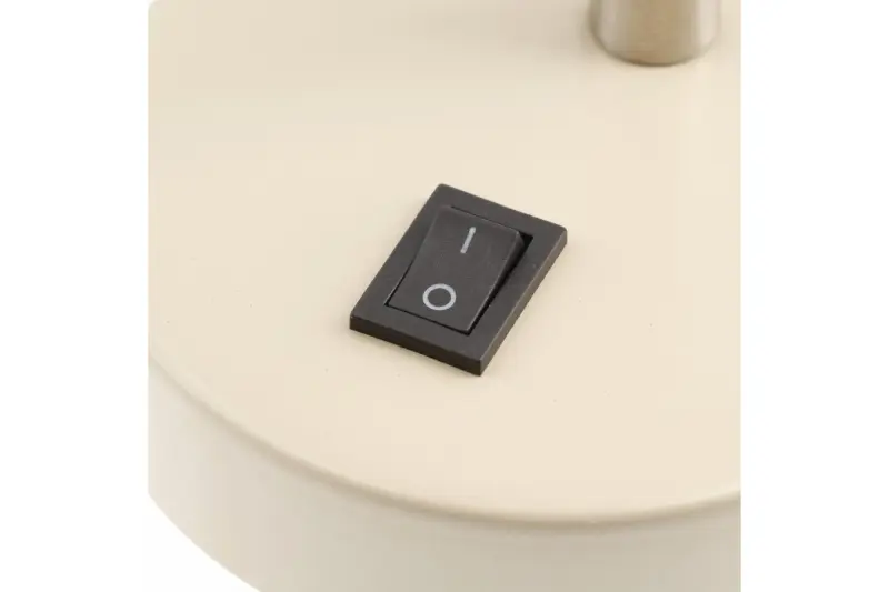 Decor Etore Lampe murale beige avec bras en métal 11 cm de diamètre 1907