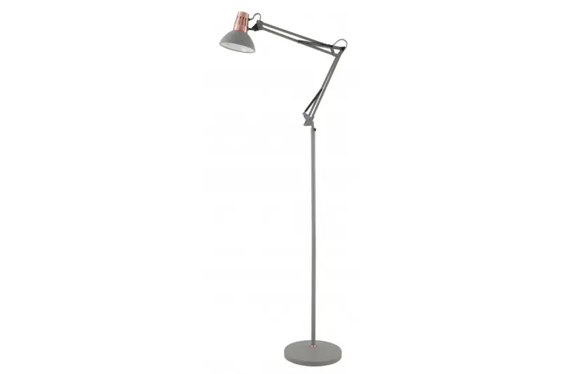 Décor Artemia Lampe sur pied grise long bras en métal diamètre 16,5 cm 2300