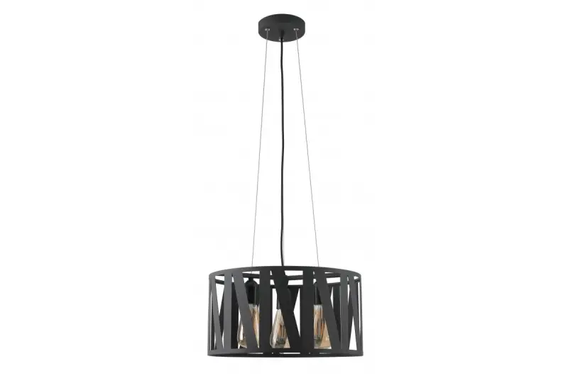 Decor Melody Lampe à suspension noire avec max. 3 ampoules diamètre 39,5 cm 2638