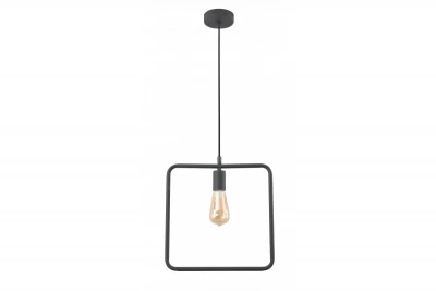 Decor Lija Lampe à suspension carrée noire 2614