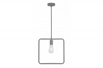 Decor Lija Lampe à suspension carrée  gris 2836