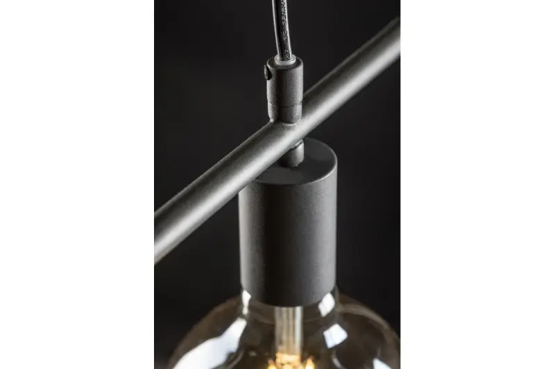 Decor Lija Lampe à suspension carrée  gris 2836