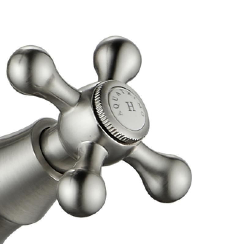 AquaTrimo Windsor mitigeur de cuisine classique avec bec rond inox 21WS7652NM