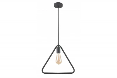 Décor Gija noir Lampe à suspension triangulaire à un point 2621