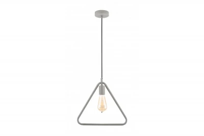 Decor Gija gris Lampe à suspension triangulaire monopoint 2751