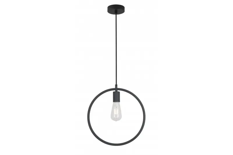 Decor Fija lampe à suspension ronde noire 2805