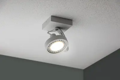 Décor Wally Plafonnier ou Applique blanche à tête mobile 1 source lumineuse 4342