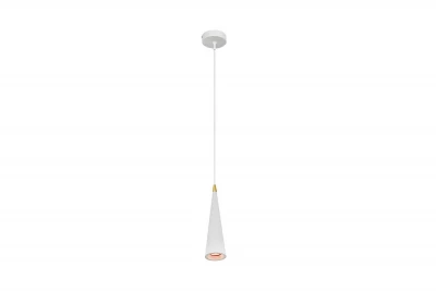 Decor Evi Suspension conique en aluminium blanc 4397