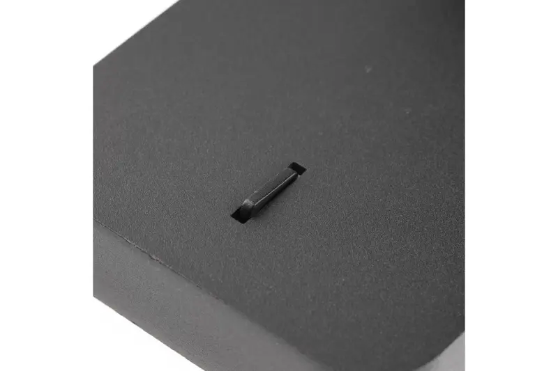 Decor Elli Lampe murale moderne noire avec interrupteur et 1 source lumineuse 4533