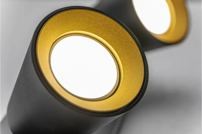 Decor Elli Plafonnier moderne noir avec 3 sources lumineuses 4588