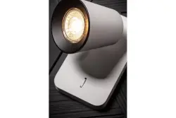 Decor Elli Lampe murale moderne blanche avec interrupteur 4434