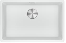 Franke Maris MRG 210-62 Fragranite évier de couleur blanc polaire encastrable à fleur