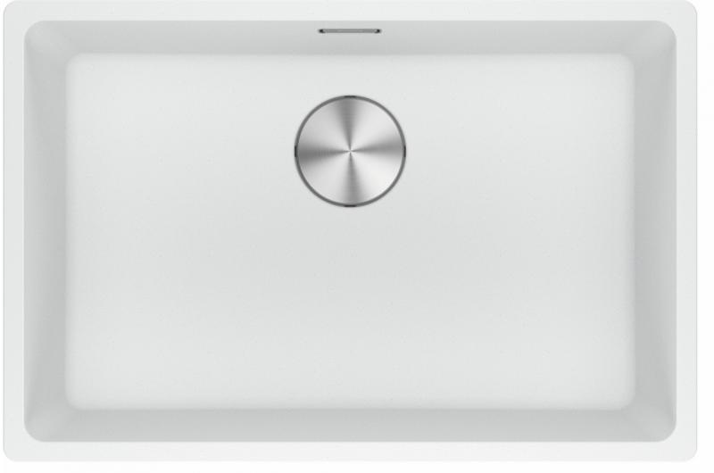 Franke Maris MRG 210-62 Fragranite évier de couleur blanc polaire encastrable à fleur