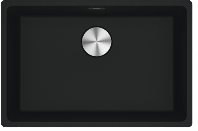 Franke Maris MRG 210-62 Fragranite mat noir évier à encastrer à fleur