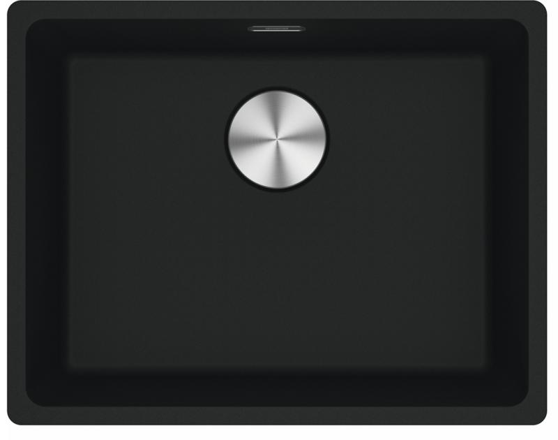 Franke Maris MRG 110-52 Fragranite Matt noir évier sous plan