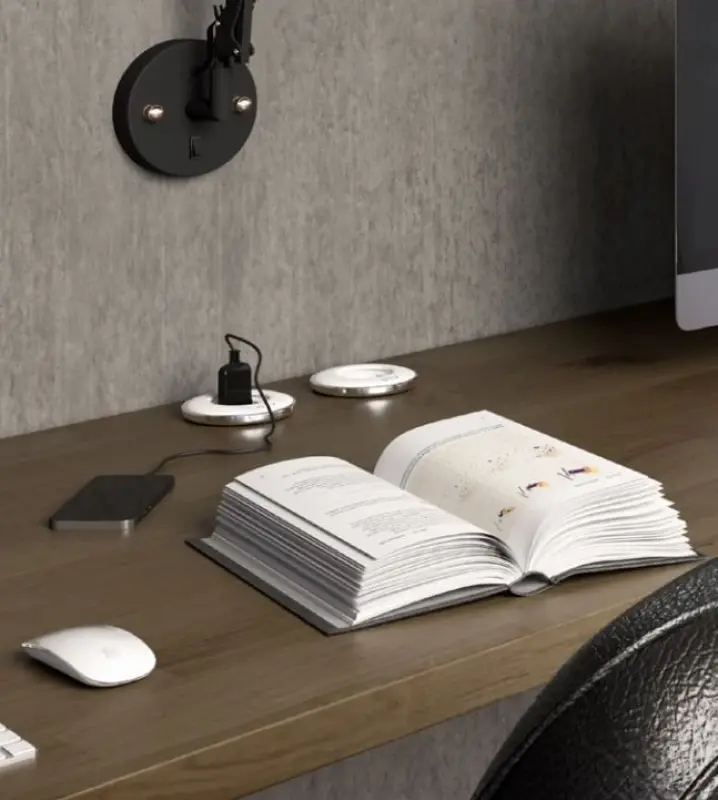 Indux Couvercle Prise de courant à encastrer avec mise à la terre type E, blanc mat, avec couvercle verrouillable 1208957925