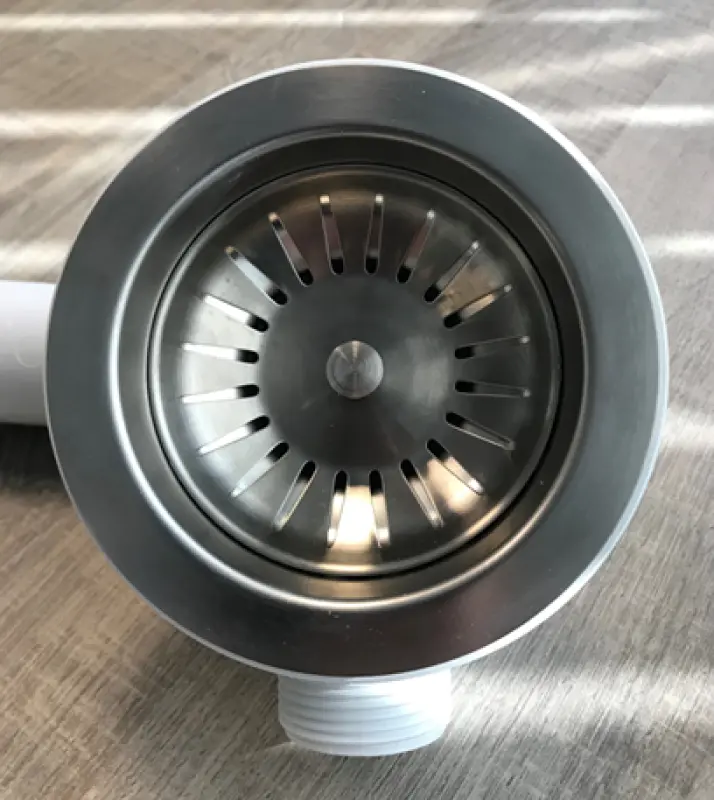 ABK set de paniers pour bonde, kit de vidage évier avec trop-plein KR01000027 / KORFCOMPLRV