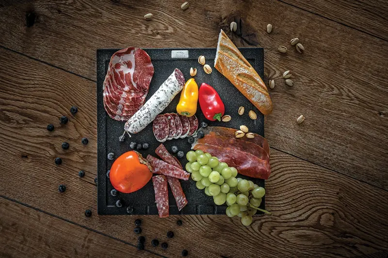 Aquadesign Unix égouttoir multifonction en granit 35x35cm noir 1208958214