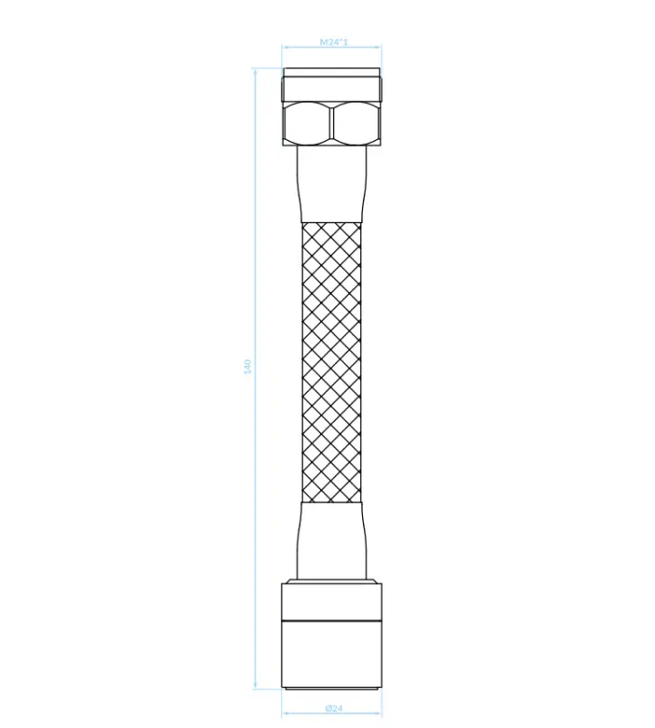Aquadesign percolateur prolongé à 2 fonctions avec bec flexible de 13 cm en chrome M22 et M24 1208958229
