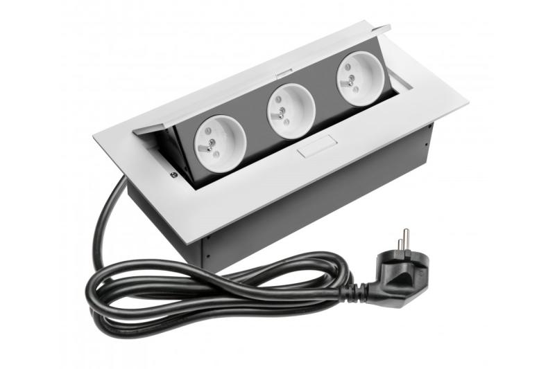 Prise encastrée rectangulaire 1208958681