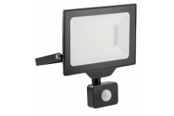 Projecteur LED G-TECH avec détecteur de mouvement, 50W, 5000lm, AC220-240V, 50/60 Hz, PF>0,9, RA>80, IP65, 120°, 4000K, noir 1208959178