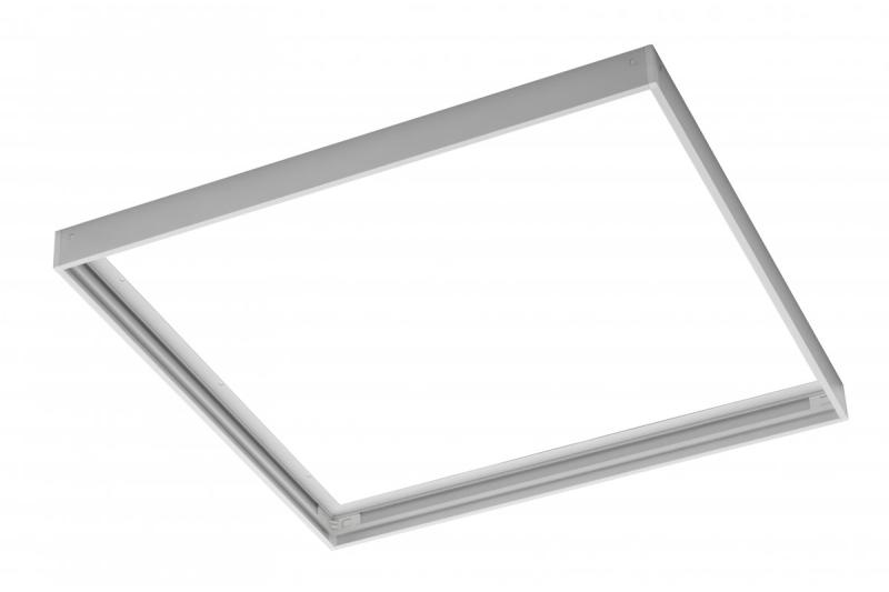 Cadre pour montage en surface de panneaux LED 60x60cm (TYPU KING, PRINCE, INNOVO), sans vis, blanc 1208959232