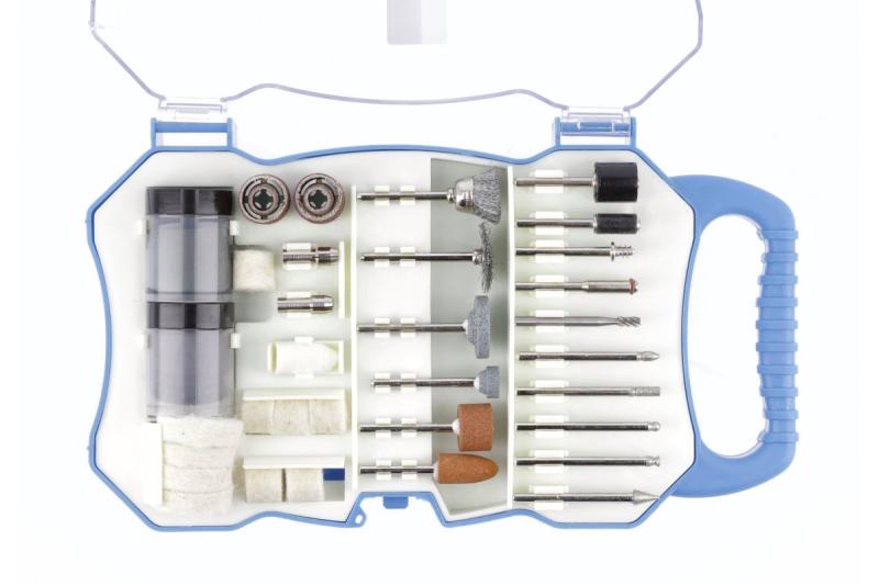 Hoegert Ensemble d'accessoires de rechange pour la mini-meuleuse, 71 pièces. 1208960203