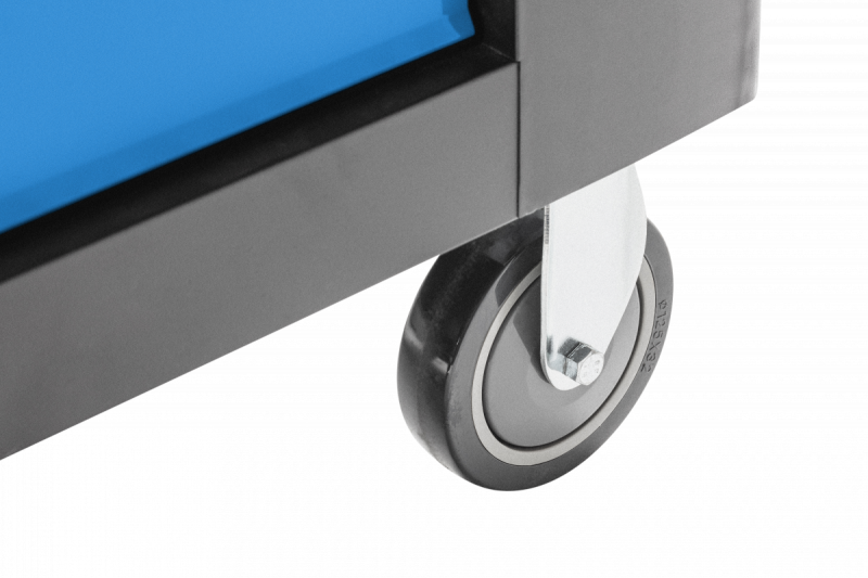 Hoegert Armoire à outils avec 7 tiroirs et porte latérale. 1208962009