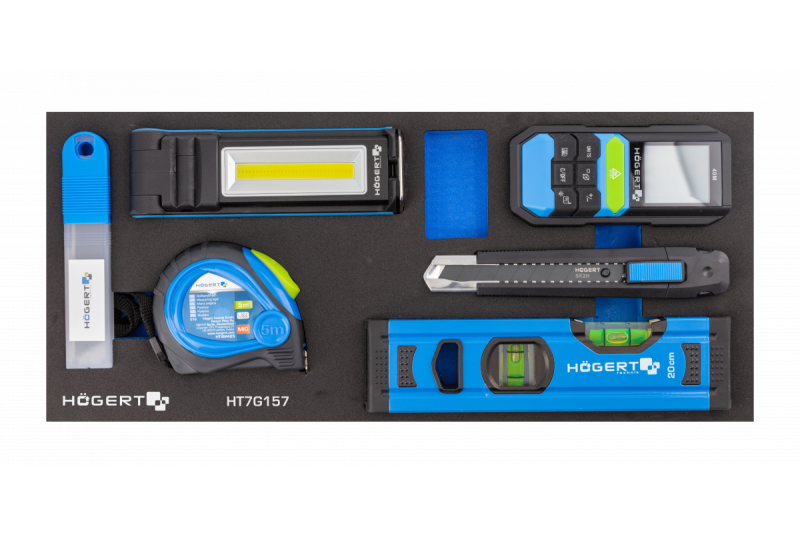 Hoegert Armoire à outils à 7 tiroirs avec une porte latérale avec accessoires 544 pièces. 1208962010