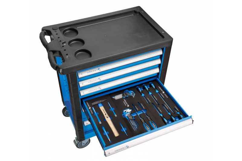 Hoegert Armoire à outils 171 pièces 1208962011