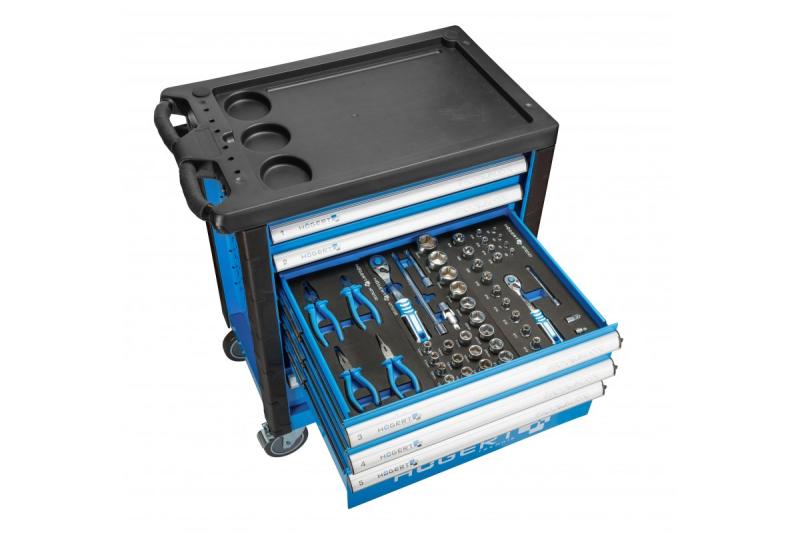 Hoegert Armoire à outils 214 pièces 1208962013