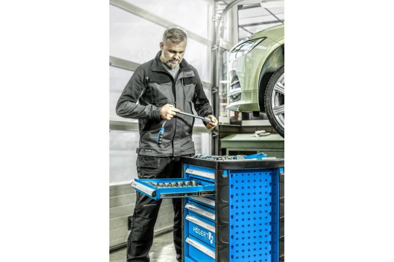 Hoegert Armoire à outils 214 pièces 1208962013