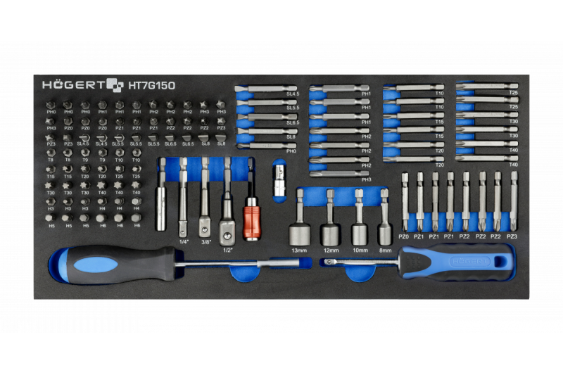 Hoegert Ensemble de bits 107 pièces 1208962057
