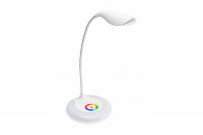 Decor Lampe de table GALACTIC LED 5W 240lm 5V DC 4000K RGB base USB recharge corps blanc. 1208962485
