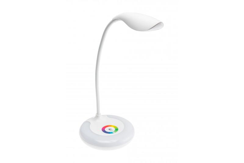 Decor Lampe de table GALACTIC LED 5W 240lm 5V DC 4000K RGB base USB recharge corps blanc. 1208962485