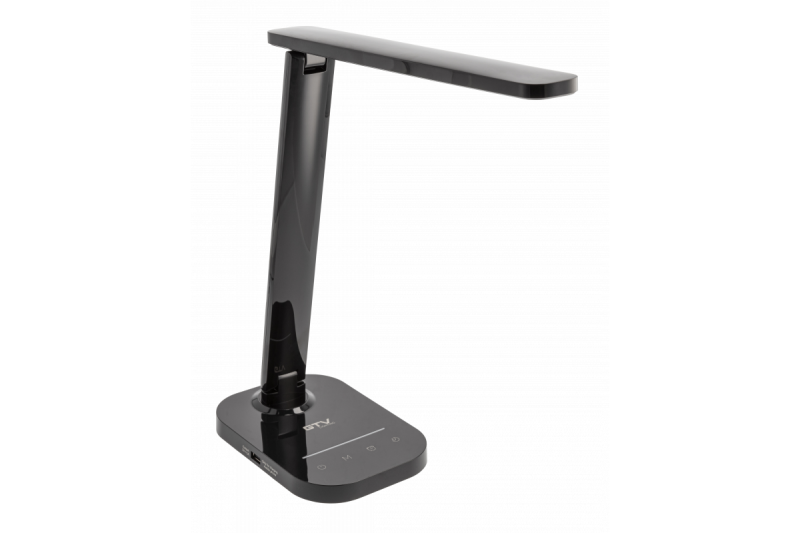Decor Lampe de bureau Gale 8 W 550lm AC220-240V 5-CCT 10 niveaux de gradation PF>0,5 RA>80 noire 1208962487