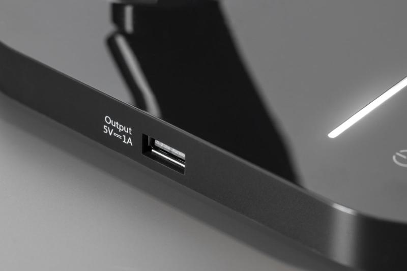 Decor Lampe de bureau Gale 8 W 550lm AC220-240V 5-CCT 10 niveaux de gradation PF>0,5 RA>80 noire 1208962487