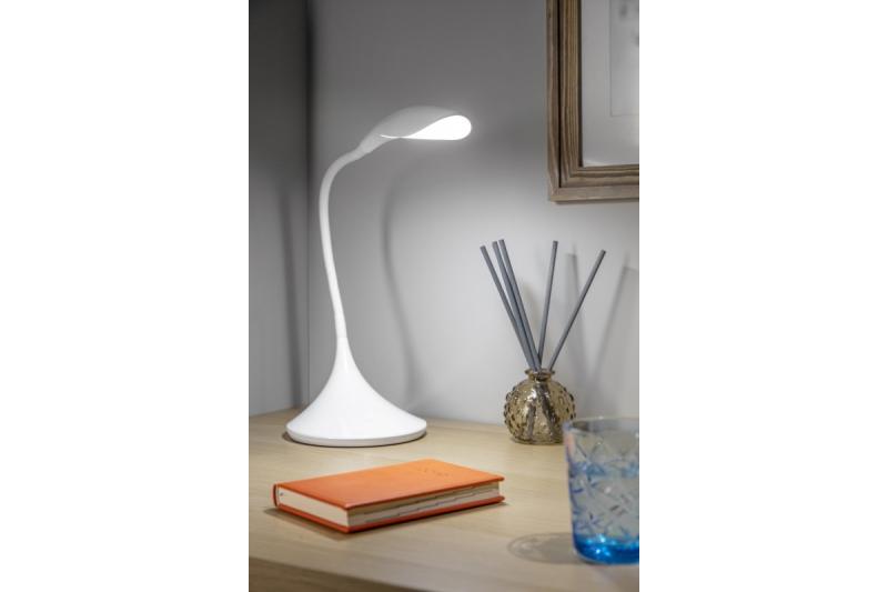 Decor Lampe de bureau Halley 8 W 500 lm.AC220-240V 4000K PF>0 5 3 niveaux de gradation PF>0 5 RA>80 blanc. 1208962488