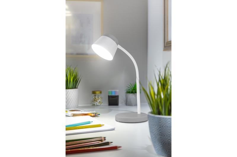 Decor Lampe de bureau Helin 6W 350lm AC220-240V 3-CCT PF> 0,5 RA>80 Gris 1208962491