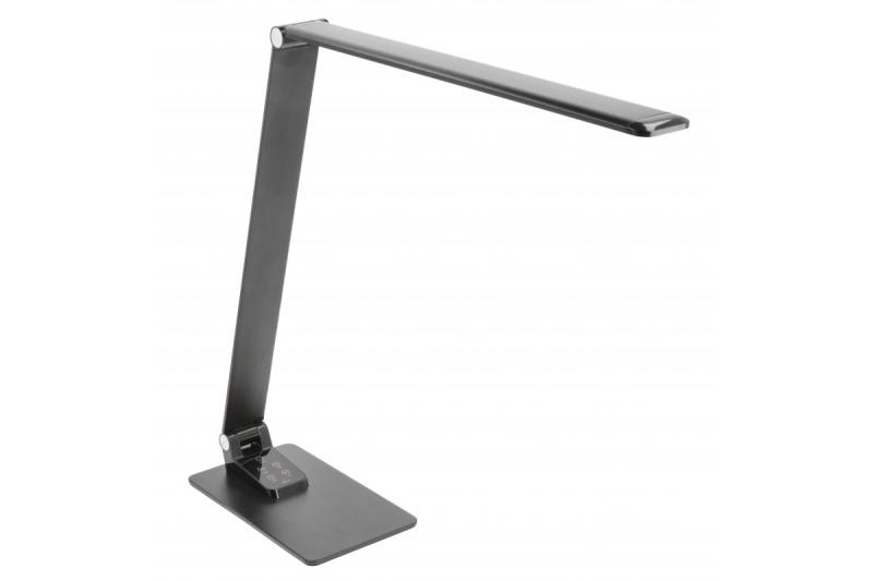 Decor Lampe de bureau Loneos 12W 700lm AC220-240V 3-CCT 5 niveaux de gradation RA>80 USB noir 1208962502
