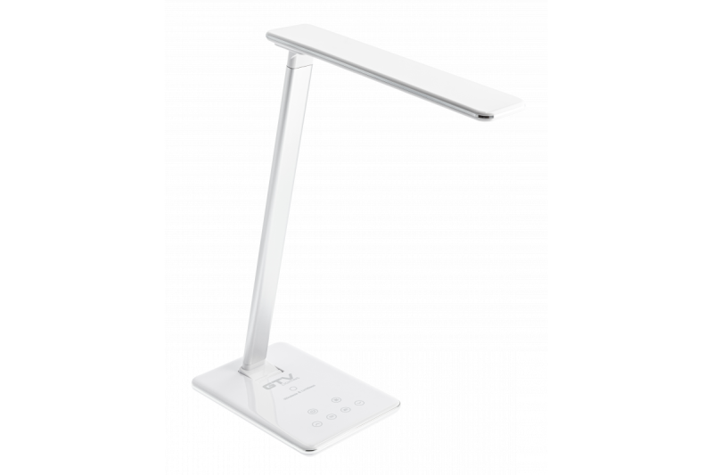 Decor Lampe de bureau Tritton 6W 340lm AC220-240V 4-CCT Charge sans fil USB PF>0 5 RA>80 blanc 1208962517