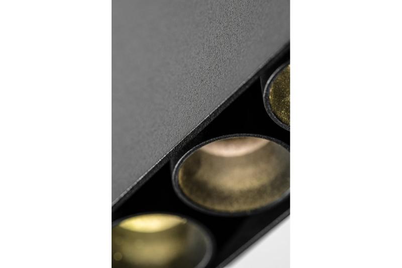 Decor Luminaire LED ARTEMIDA 15W 1420lm AC220-240V 50/60 Hz PF>0 9 Ra≥80 IP20 IK08 4000K 38° rectangle noir. 1208962640