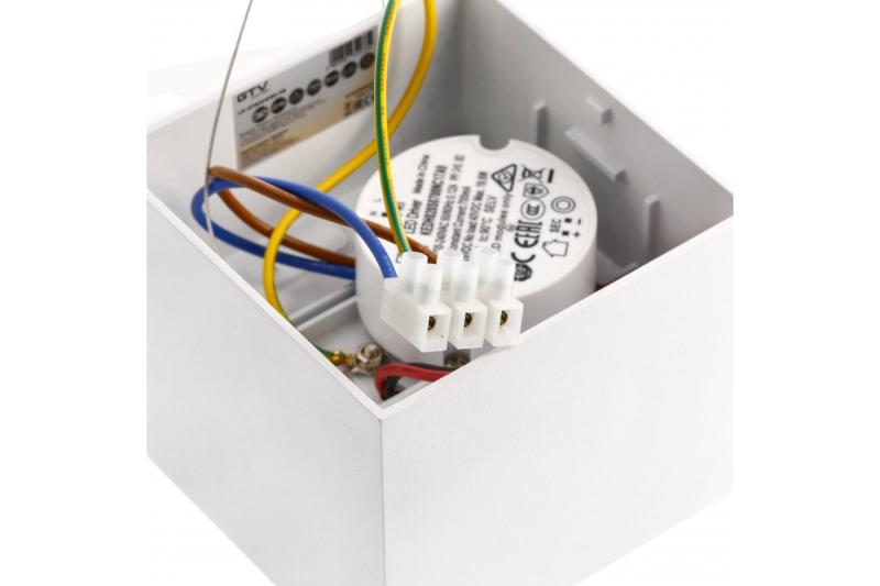 Decor Luminaire LED ARTEMIDA 20W 1920lm AC220-240V 50/60 Hz PF>0 9 Ra≥80 IP20 IK08 4000K 38° blanc carré. 1208962641