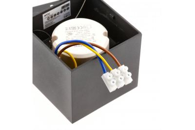Decor Luminaire LED ARTEMIDA 20W 1920lm AC220-240V 50/60 Hz PF>0 9 Ra≥80 IP20 IK08 4000K 38° carré noir 1208962642
