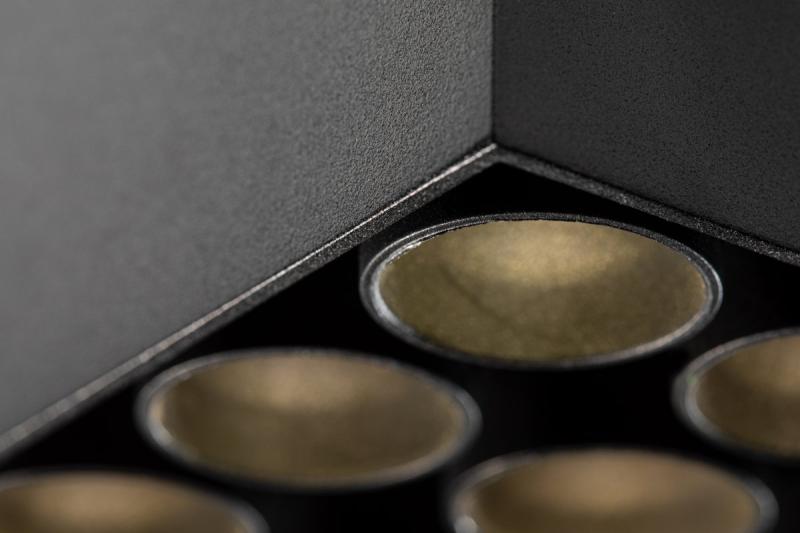 Decor Luminaire LED ARTEMIDA 20W 1920lm AC220-240V 50/60 Hz PF>0 9 Ra≥80 IP20 IK08 4000K 38° carré noir 1208962642